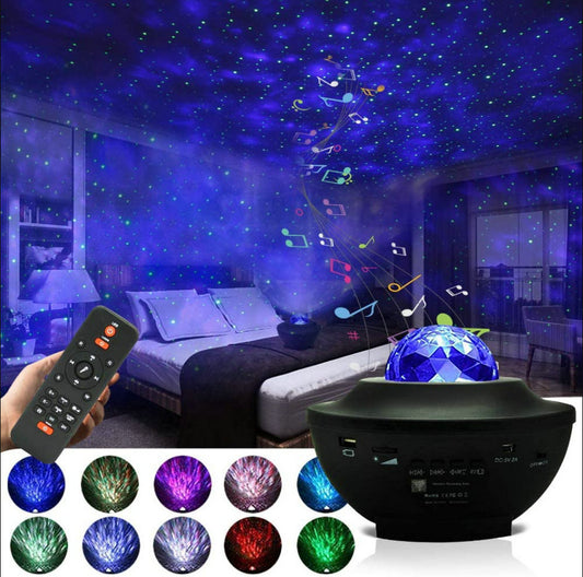 Galaxy Projector With Bluetooth Speakers
