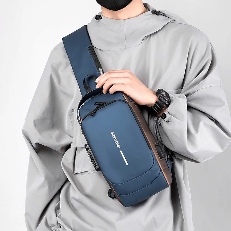 Anti-Theft Waterproof Sling Bag